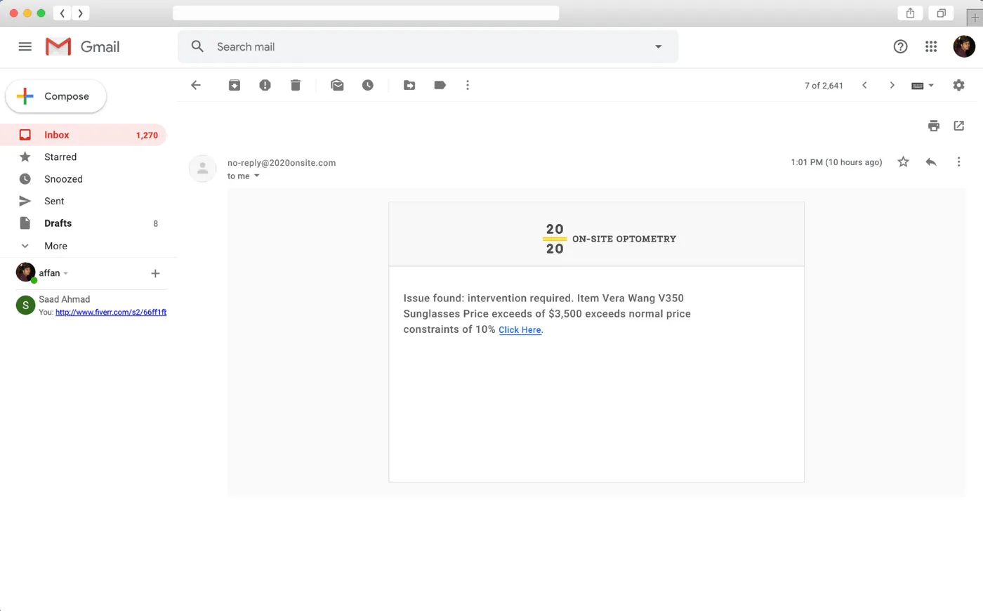2020 Onsite storefront homepage