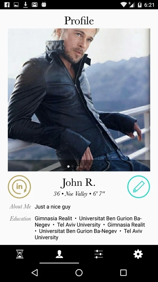 The League Profile · curated & verified