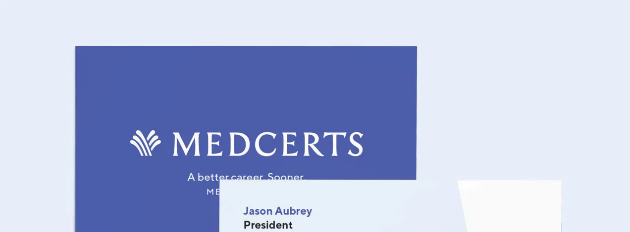 MedCerts — BRAND STATIONERY