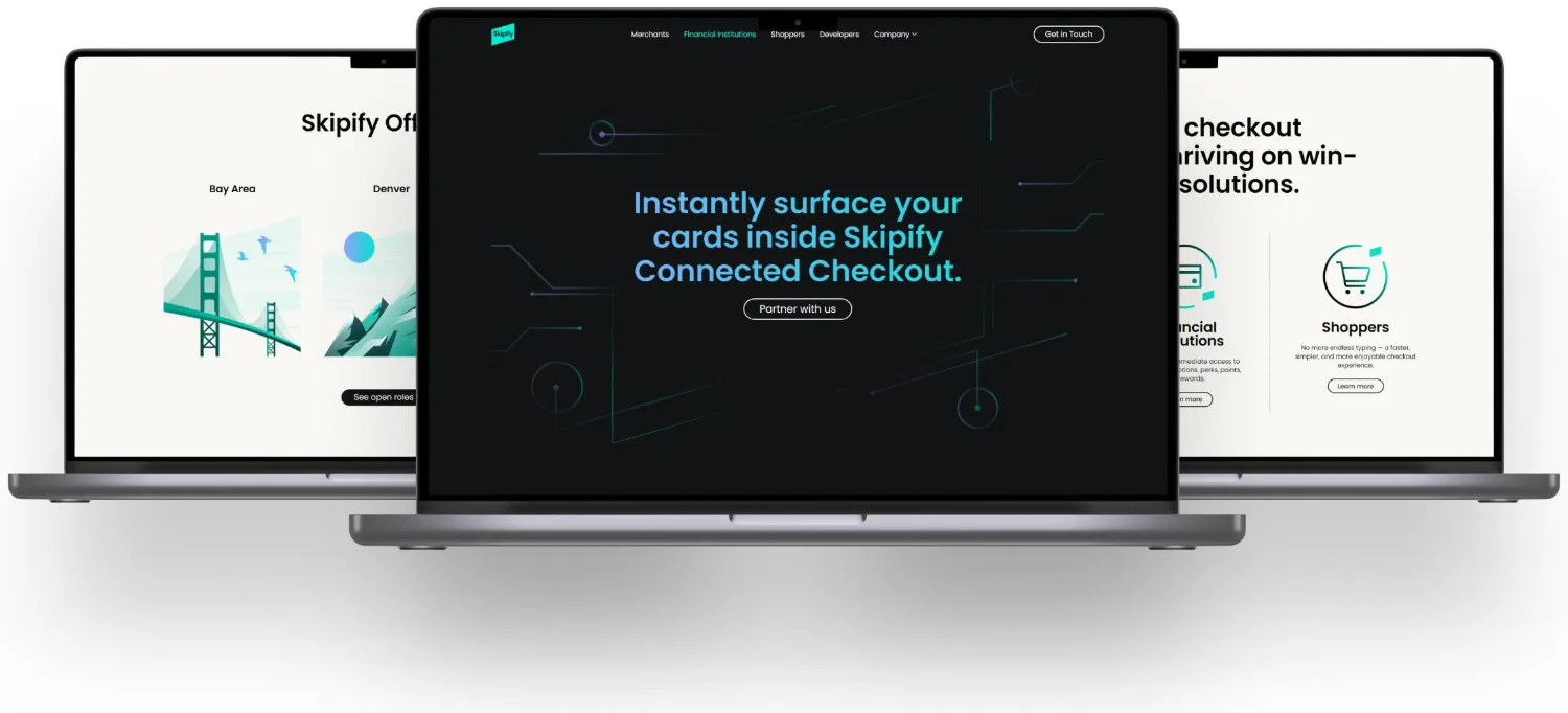 Skipify — WEB CONNECTED CHECKOUT