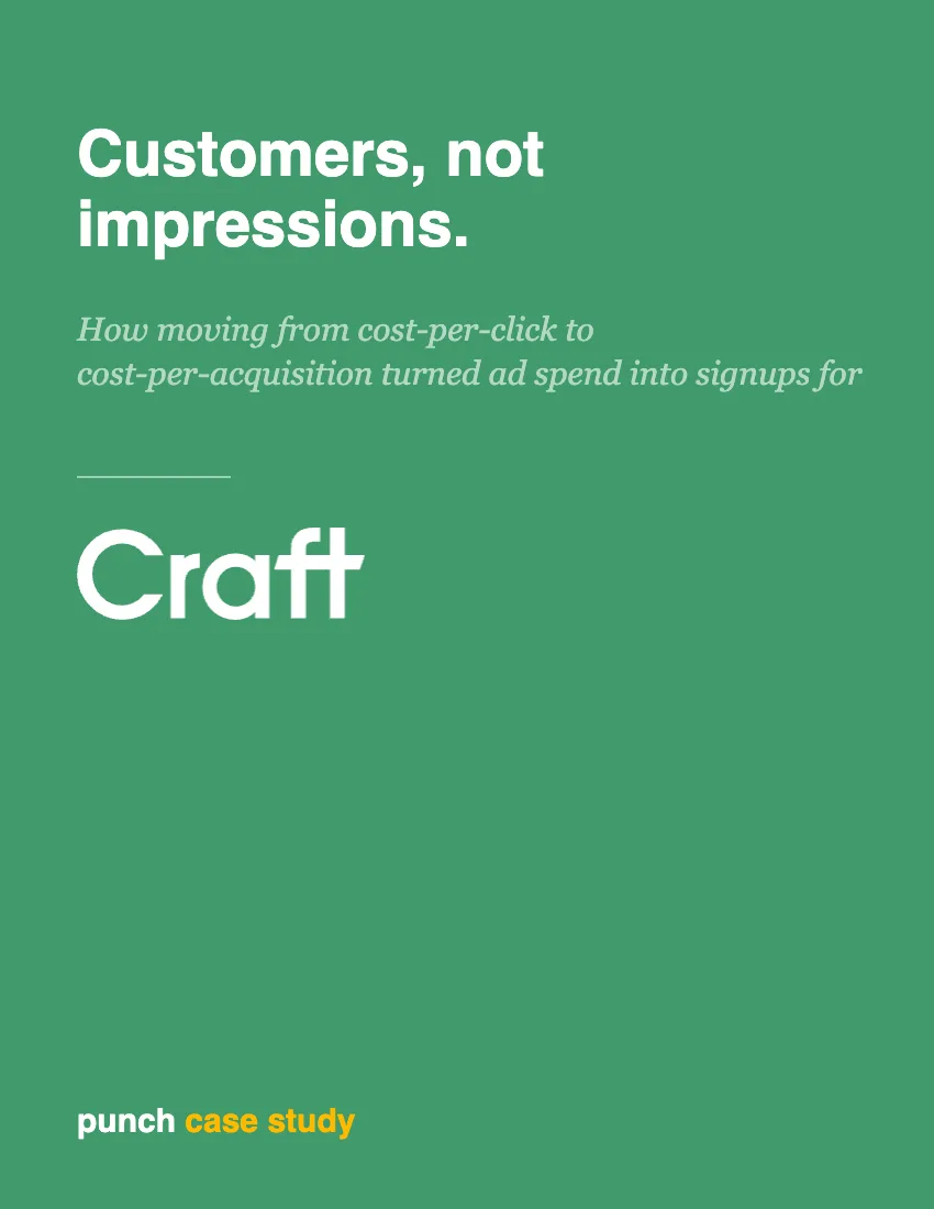 craft case study cover
