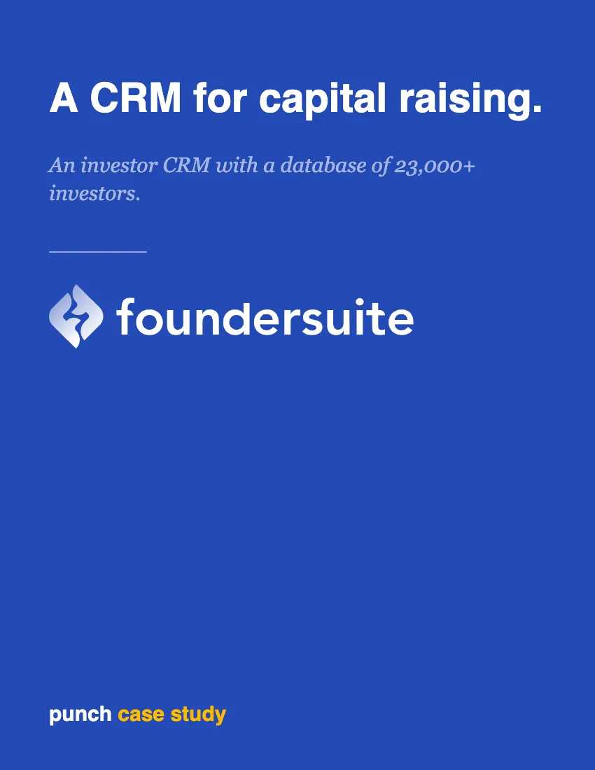 foundersuite case study cover