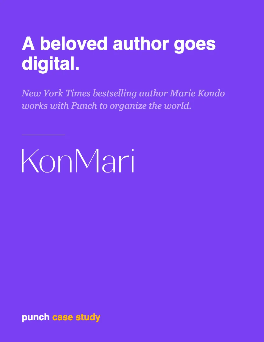 konmari case study cover
