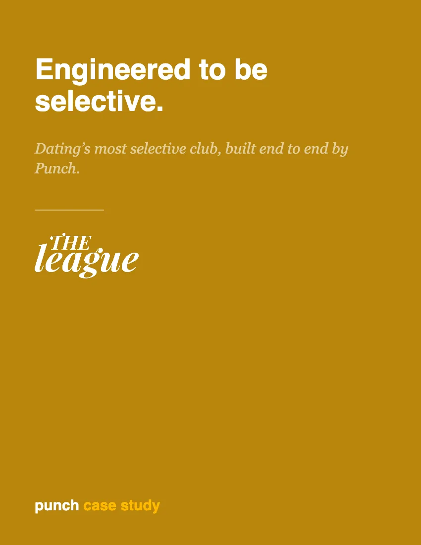 league case study cover