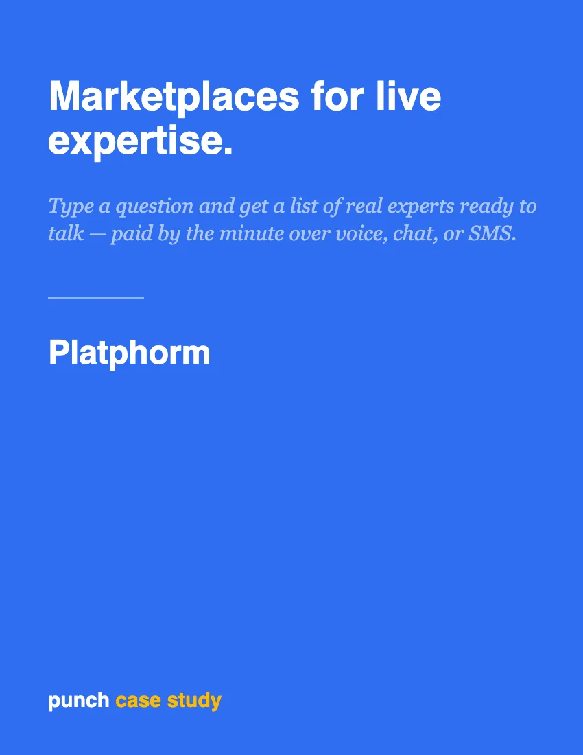 platphorm case study cover