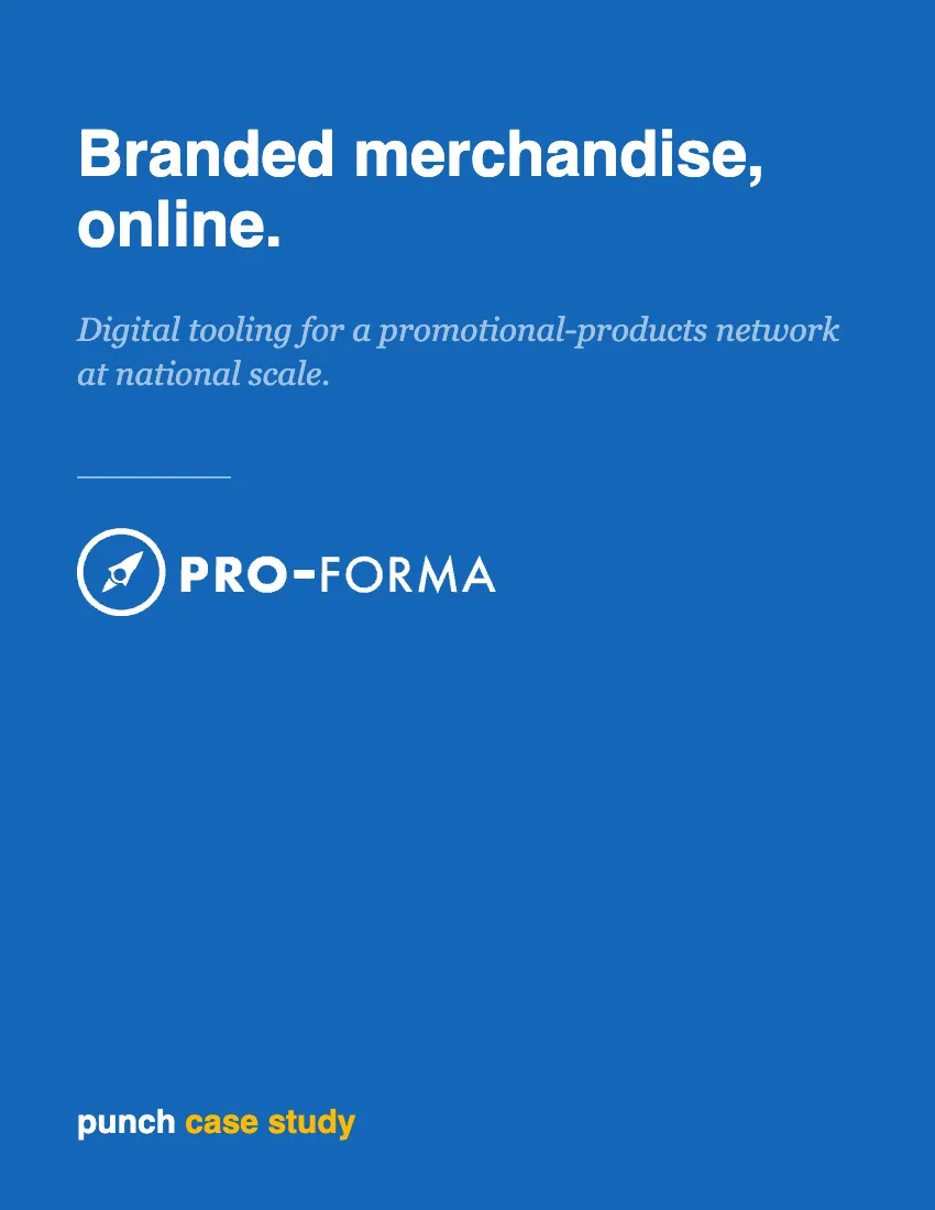 proforma case study cover