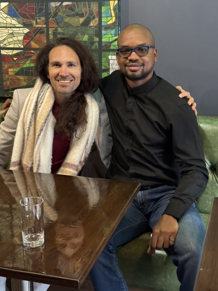Verdi Ergün with Joshua Eseigbe in London
